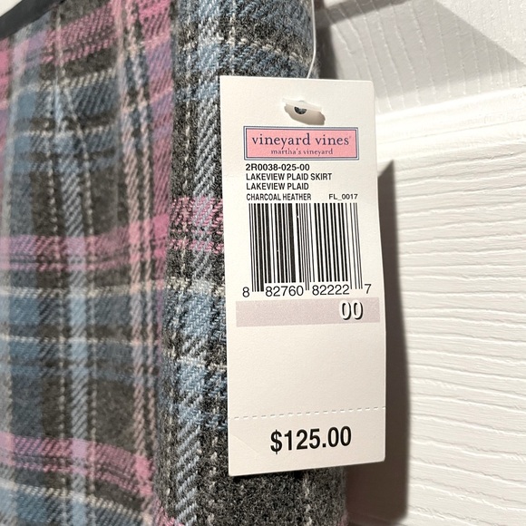 Vineyard Vines Lakeview Plaid Skirt - Picture 3 of 3